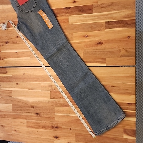 TWO PAIRS NWT Womens Mossimo Bootcut Jeans - Size 9 Long - Picture 6 of 7